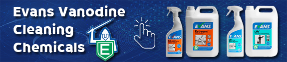 Buy Evans Vanodine Cleaning Chemicals from Loorolls.com