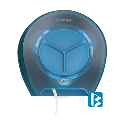 BayWest UK 4 Roll Blue Orbit Dispenser for Ecosoft Toilet Rolls