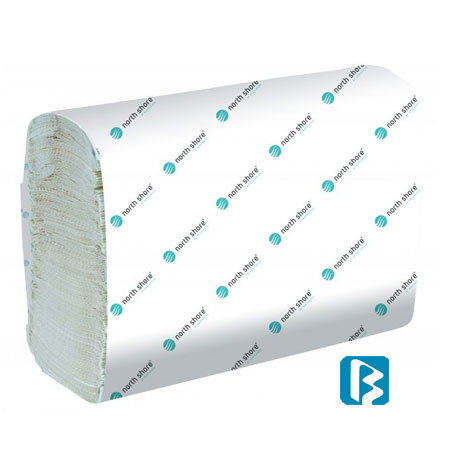 White Z Fold Paper Hand Towels from Bay West & North Shore